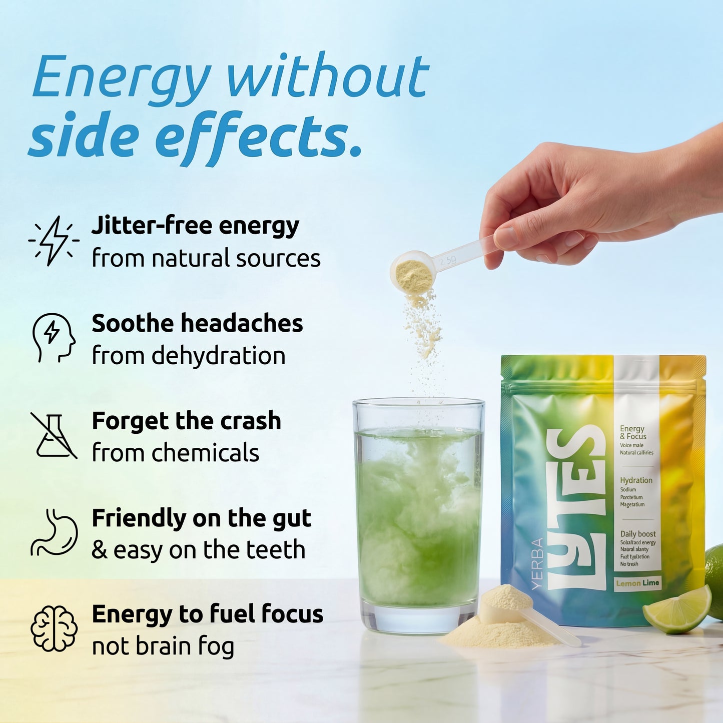 Natural Hydration & Energy Blend + FREE Gift