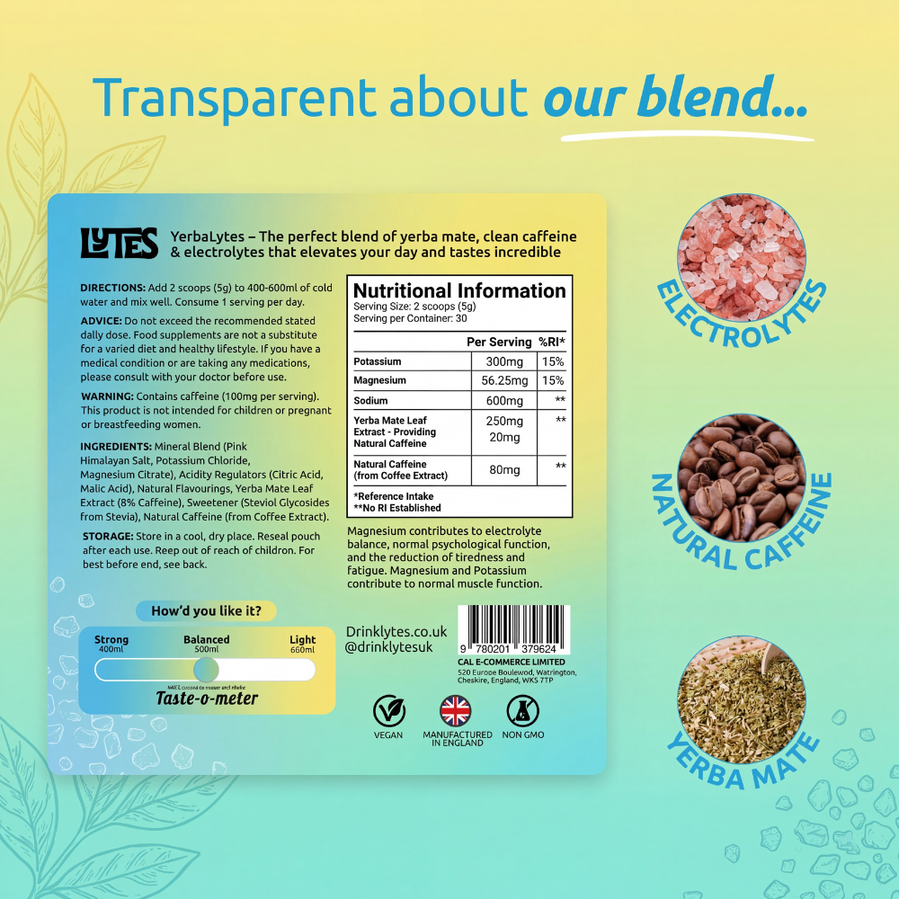 Natural Hydration & Energy Blend + FREE Gift